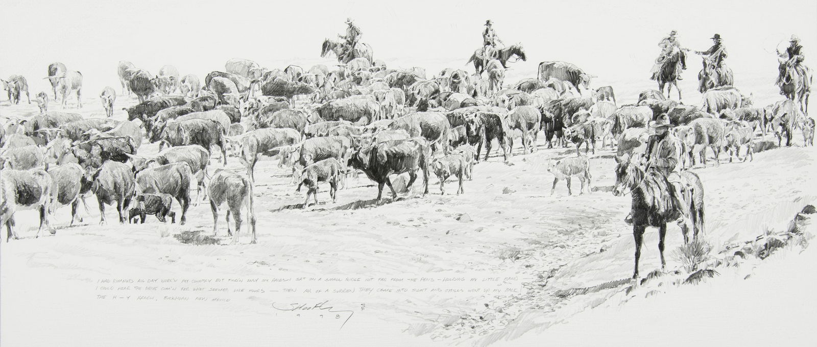 Robert Shufelt, "The H-Y Ranch, Buckhorn, NM" (1 of 3)