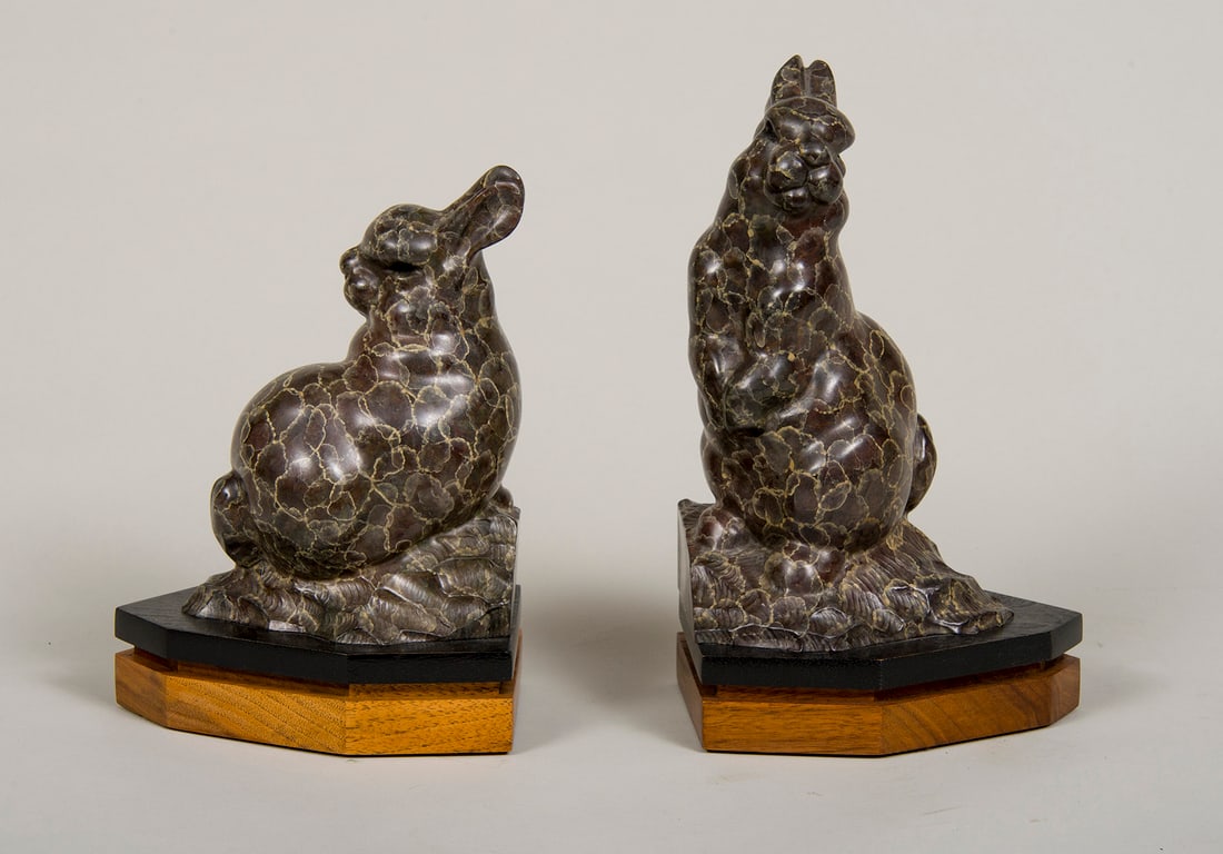 Gerald Balciar, "Bunny Bookends" (1 of 4)