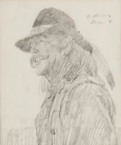 James Bama, "Tall Man Profile"