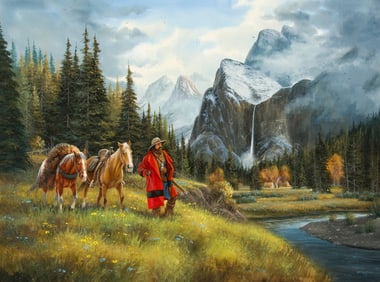 Gerry Metz, "Cautious Trapper"