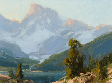 Bill Anton, "High Country Lake"