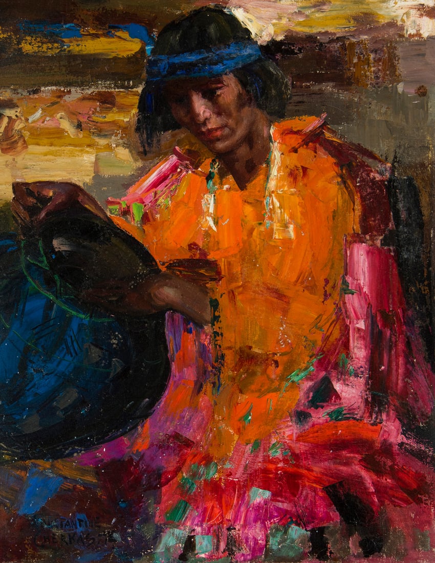 Constantine Cherkas, "Taos Indian" (1 of 3)