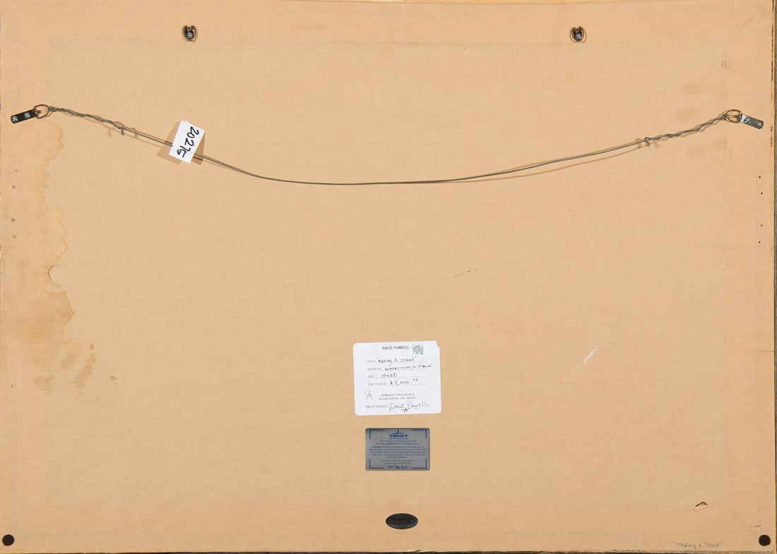 David Powell, "Making A Stand" - 3