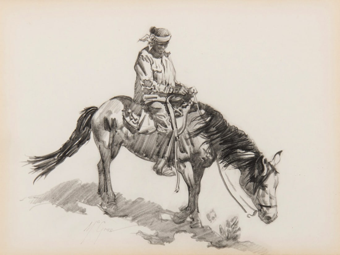 R. Brownell McGrew, "Horse Rider" (1 of 3)