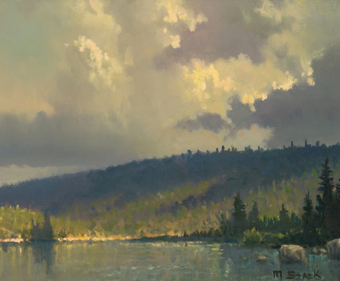 Michael Stack, "Bear Canyon Lake" (1 of 3)