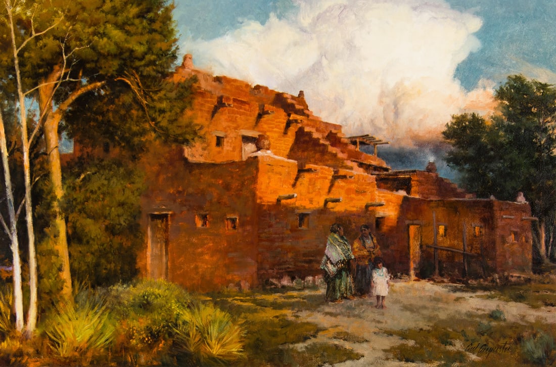 Earl Carpenter, "Sunset Trading Post" (1 of 3)