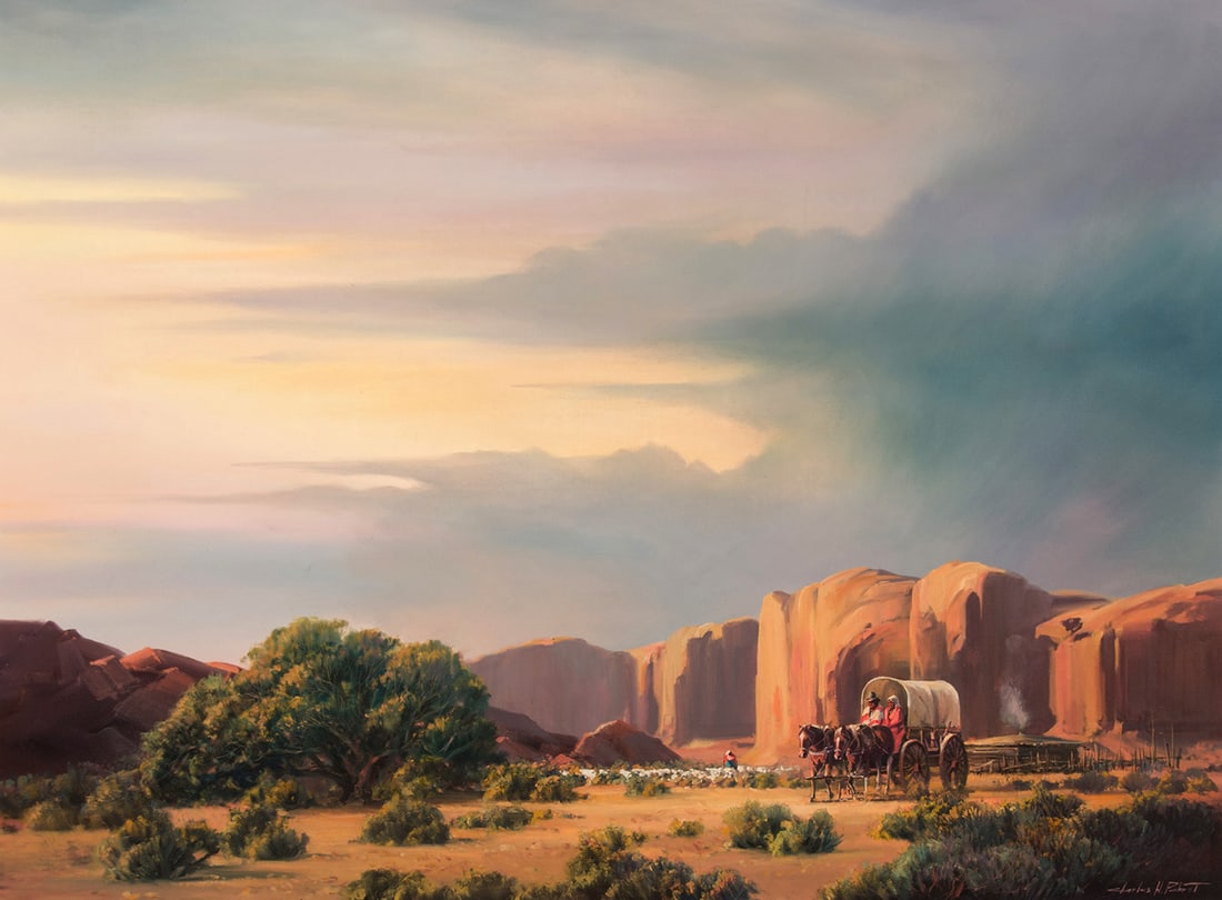 Charles Pabst, "Off to Market" (1 of 3)