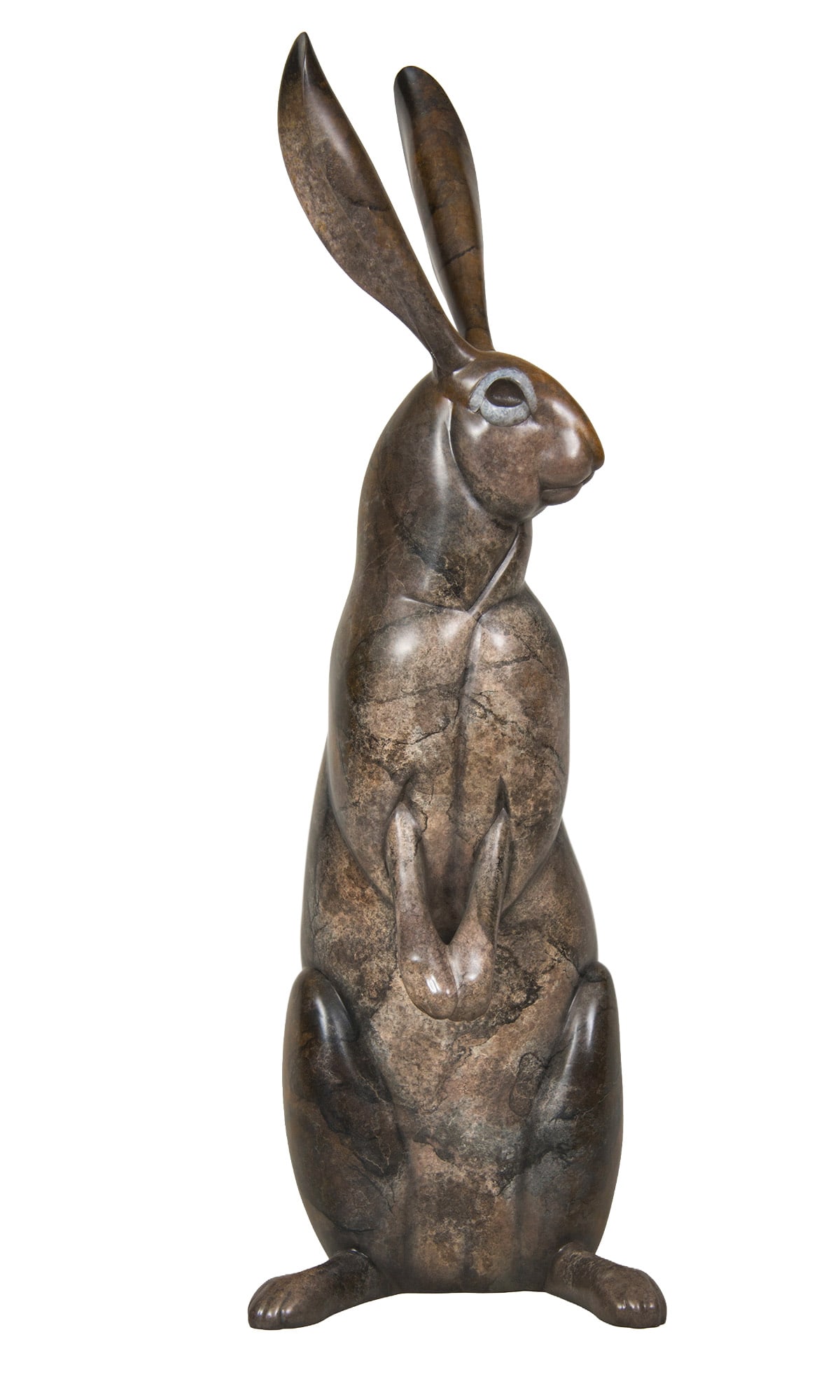 Joshua Tobey, "Jackpot": Joshua Tobey (b. 1977), "Jackpot", Bronze, cast 40/40, 24 1/4 inches overall height, Shipping Dimensions: 24.25 x 8 x 8 inches - 20 lbs. Signed and dated 2012