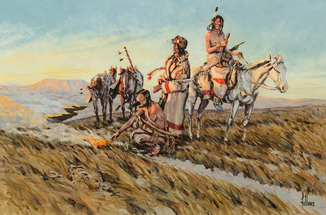 Fred Fellows, "Down Wind" (1 of 3)