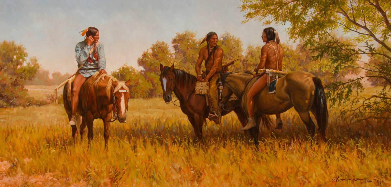 Steven Lang, "On Scout in the Antelope Hills" (1 of 3)