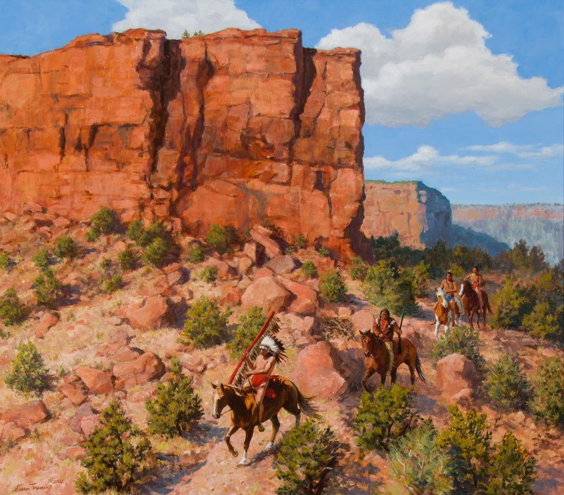 Susan Terpning, "Among the Cliffs" (1 of 3)