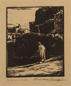 Carl Oscar Borg, "Indian at Walpi"