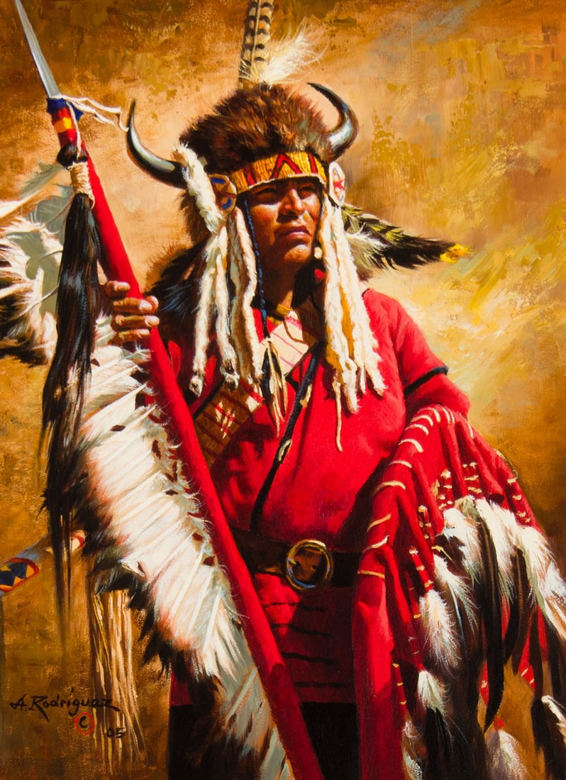 Alfredo Rodriguez, "Red Wolf" (1 of 3)