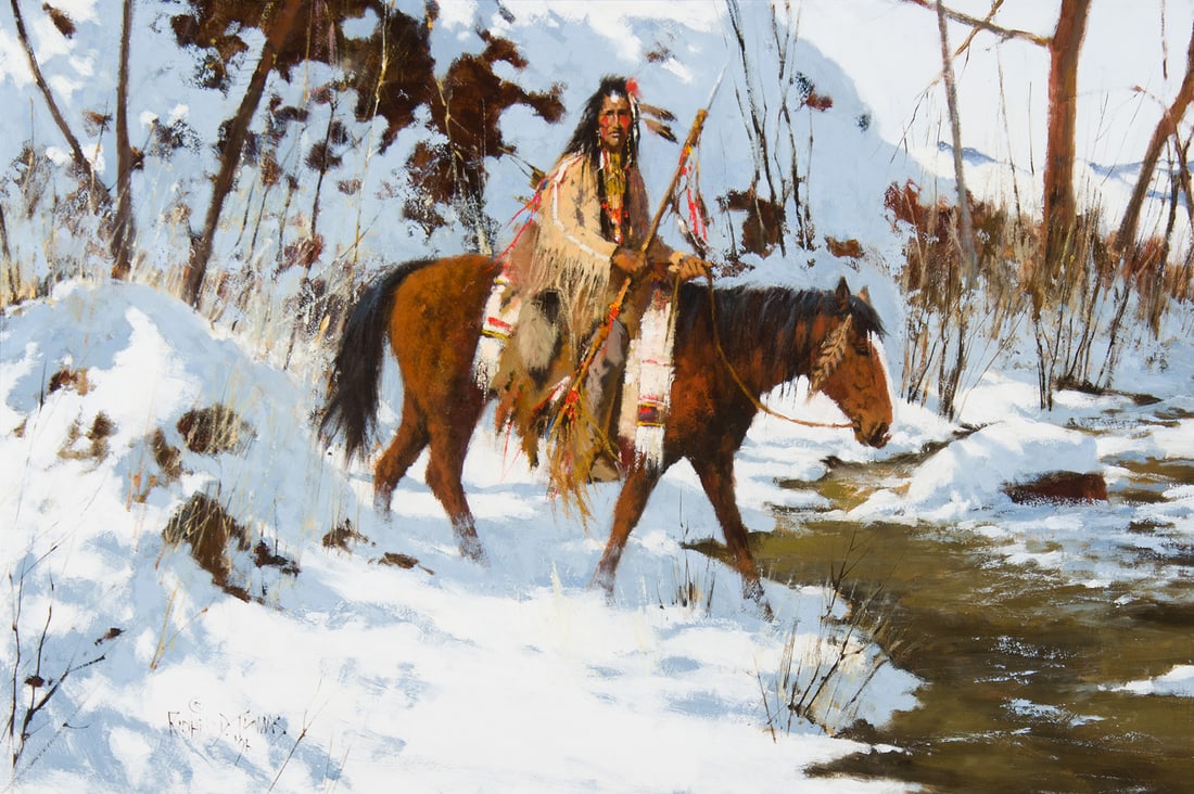 Richard Thomas, "Winter Creek" (1 of 3)