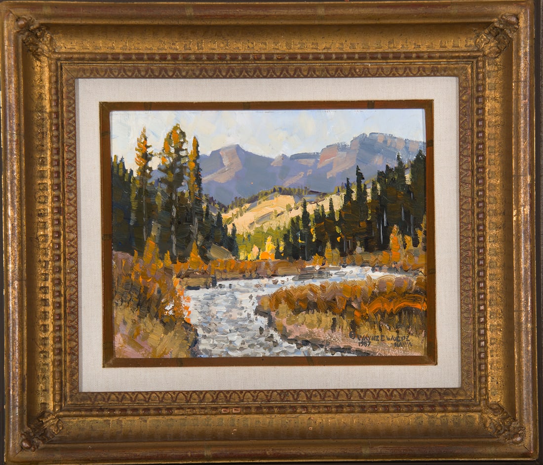 Wayne Wolfe, "Untitled (Mountain stream)" - 2