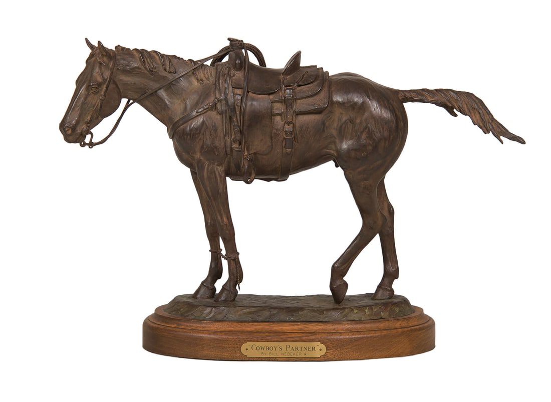 Bill Nebeker, "Cowboy's Partner" (1 of 4)