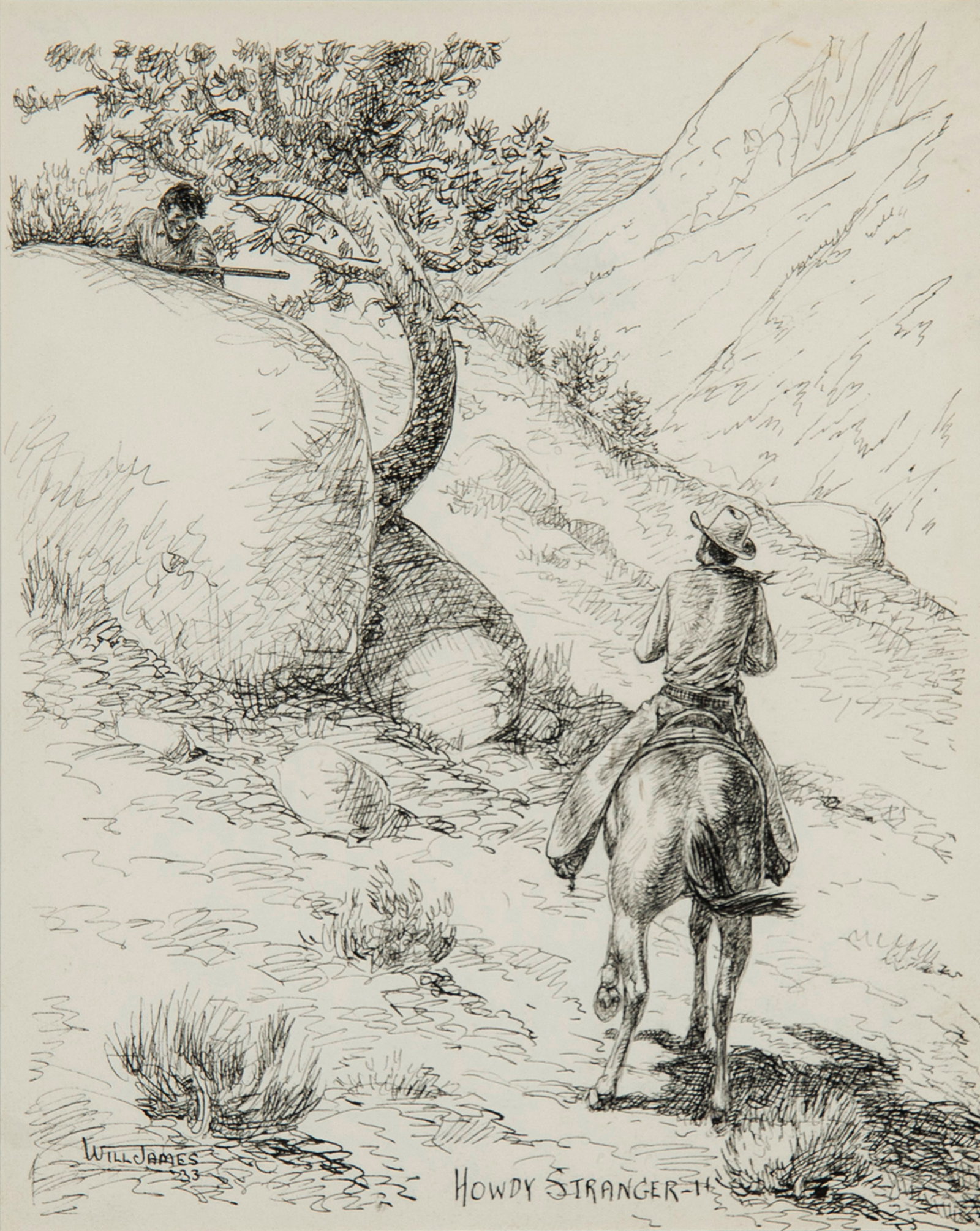 Will James, "Howdy Stranger" (1 of 3)