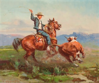 Olaf Wieghorst, "The Cowboy"