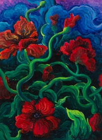 Kim Douglas Wiggins, "Wild Poppies"