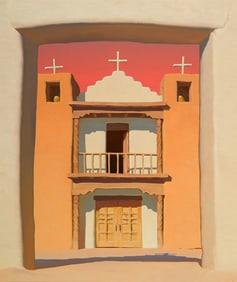 Brett Allen Johnson, "Pueblo Chapel, Taos"