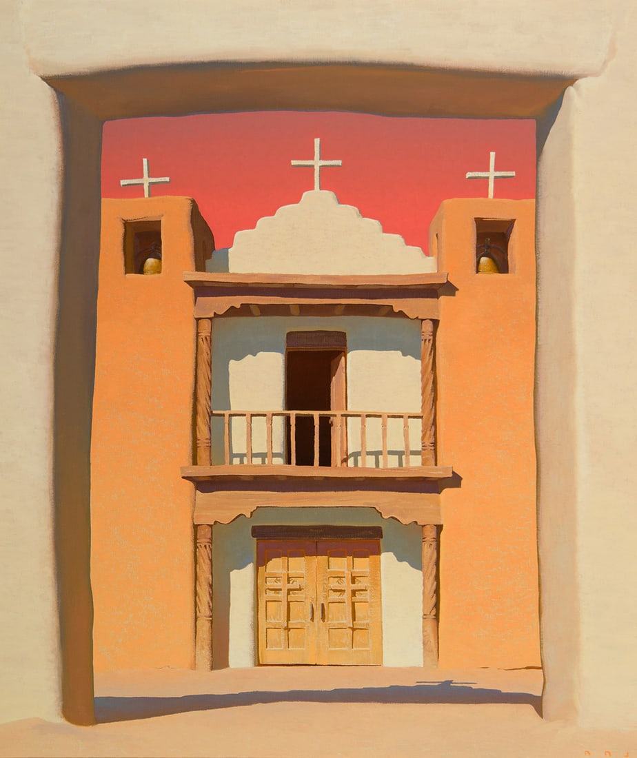 Brett Allen Johnson, "Pueblo Chapel, Taos" (1 of 3)