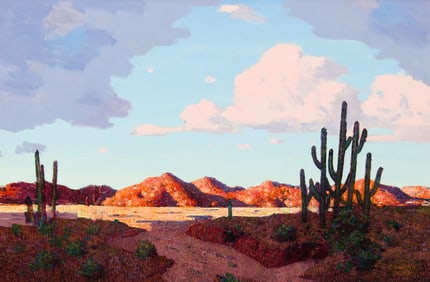 Conrad Buff, "Desert Landscape"