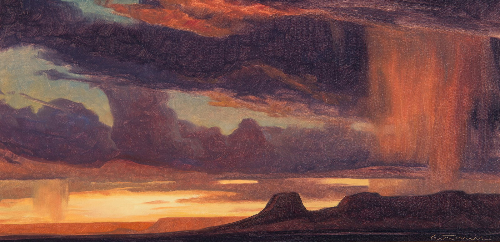 Ed Mell, "Sundown Showers" (1 of 3)