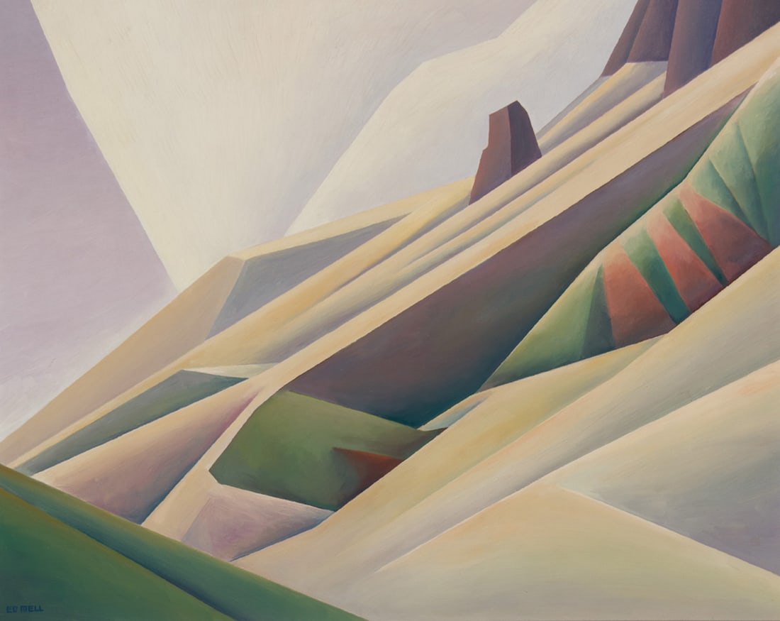 Ed Mell, "Slopes" (1 of 3)