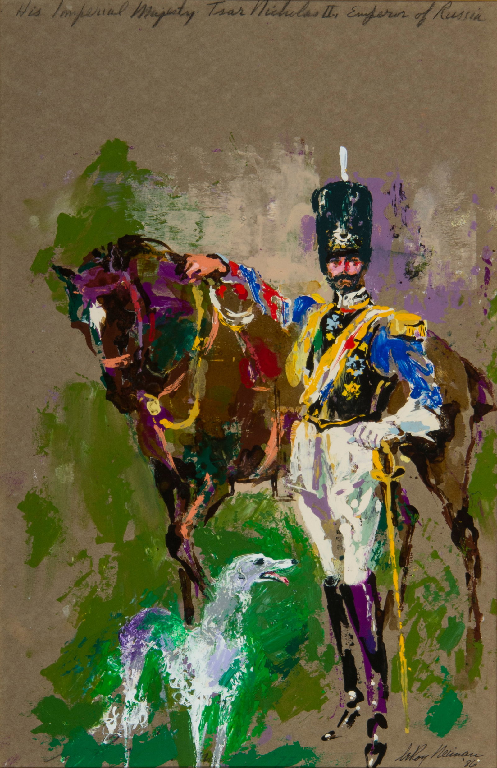 LeRoy Neiman, "Czar Nicholas II" (1 of 3)