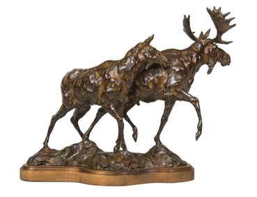 Cory Wheeler, "Moose Pair"
