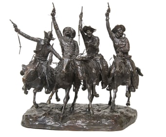 Frederic Remington, "Coming Through the Rye"
