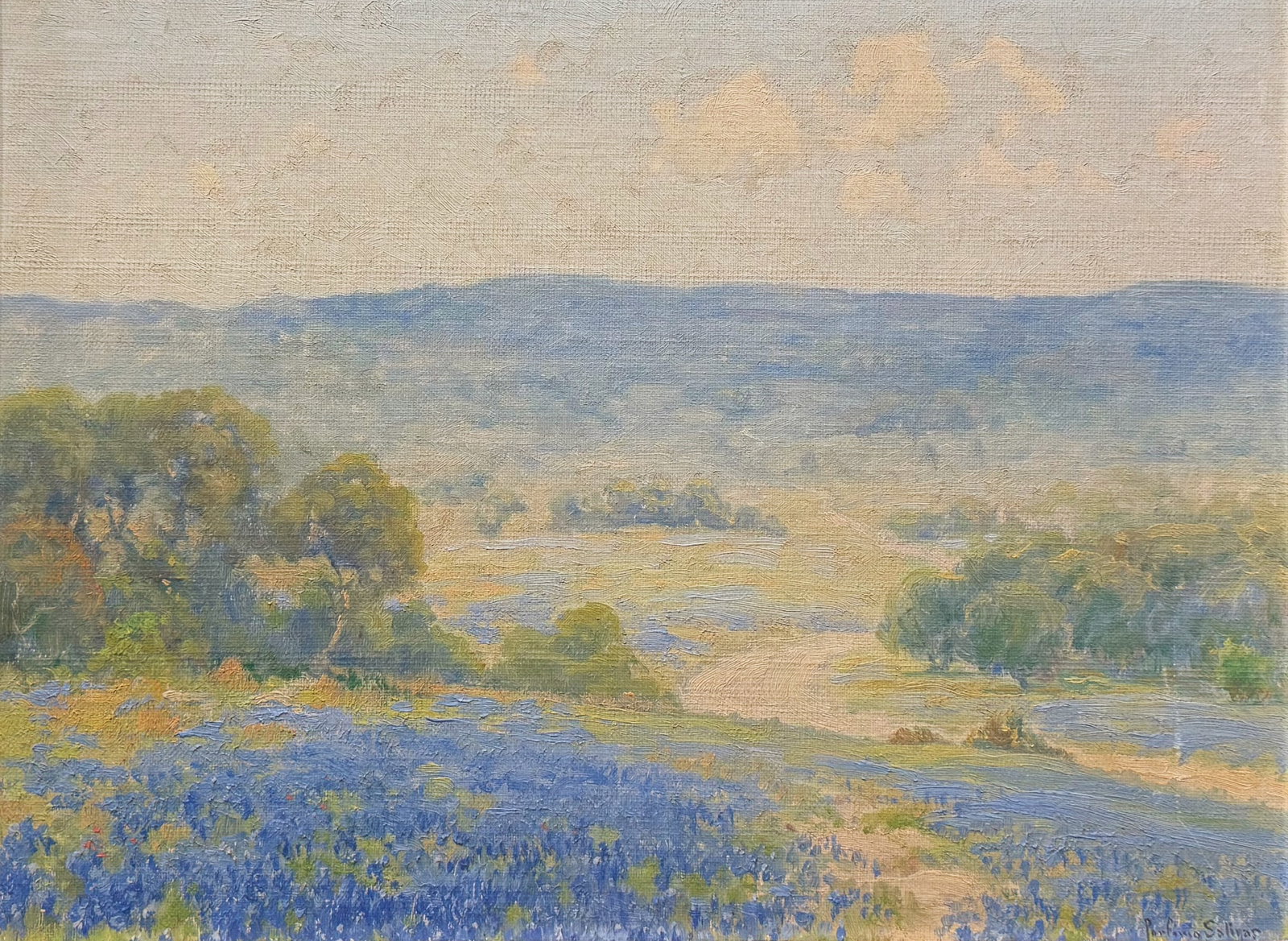 Porfirio Salinas, "Bluebonnets" (1 of 3)