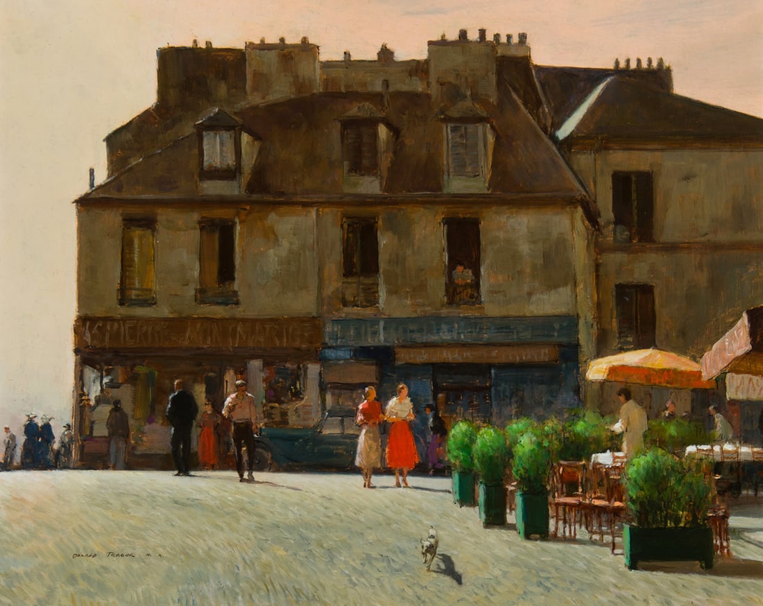 Donald Teague, "Mont Martre" (1 of 3)