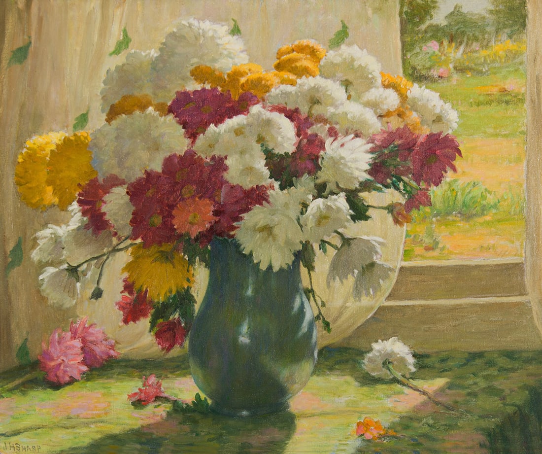Joseph Henry Sharp, "Flowers" (1 of 3)