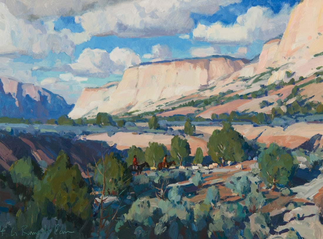 G. Russell Case, "Johnson Canyon" (1 of 3)