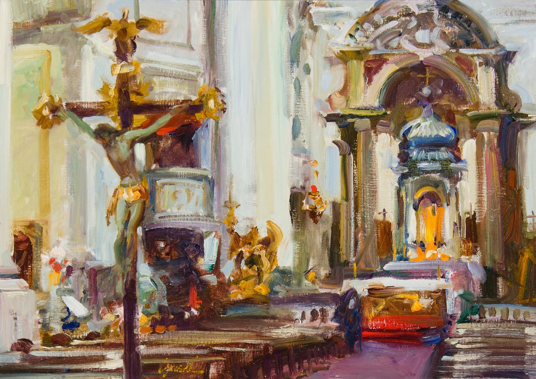 Walt Gonske, "Chiesa d' Gesuati, Venice" (1 of 3)