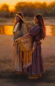 Tom Darro, "The Gleaners, Apache 1850"