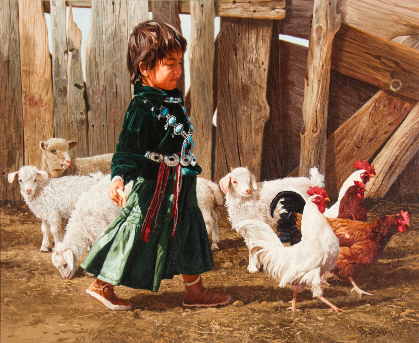 Ray Swanson, "No Chickens Allowed in a Goat Corral" (1 of 3)