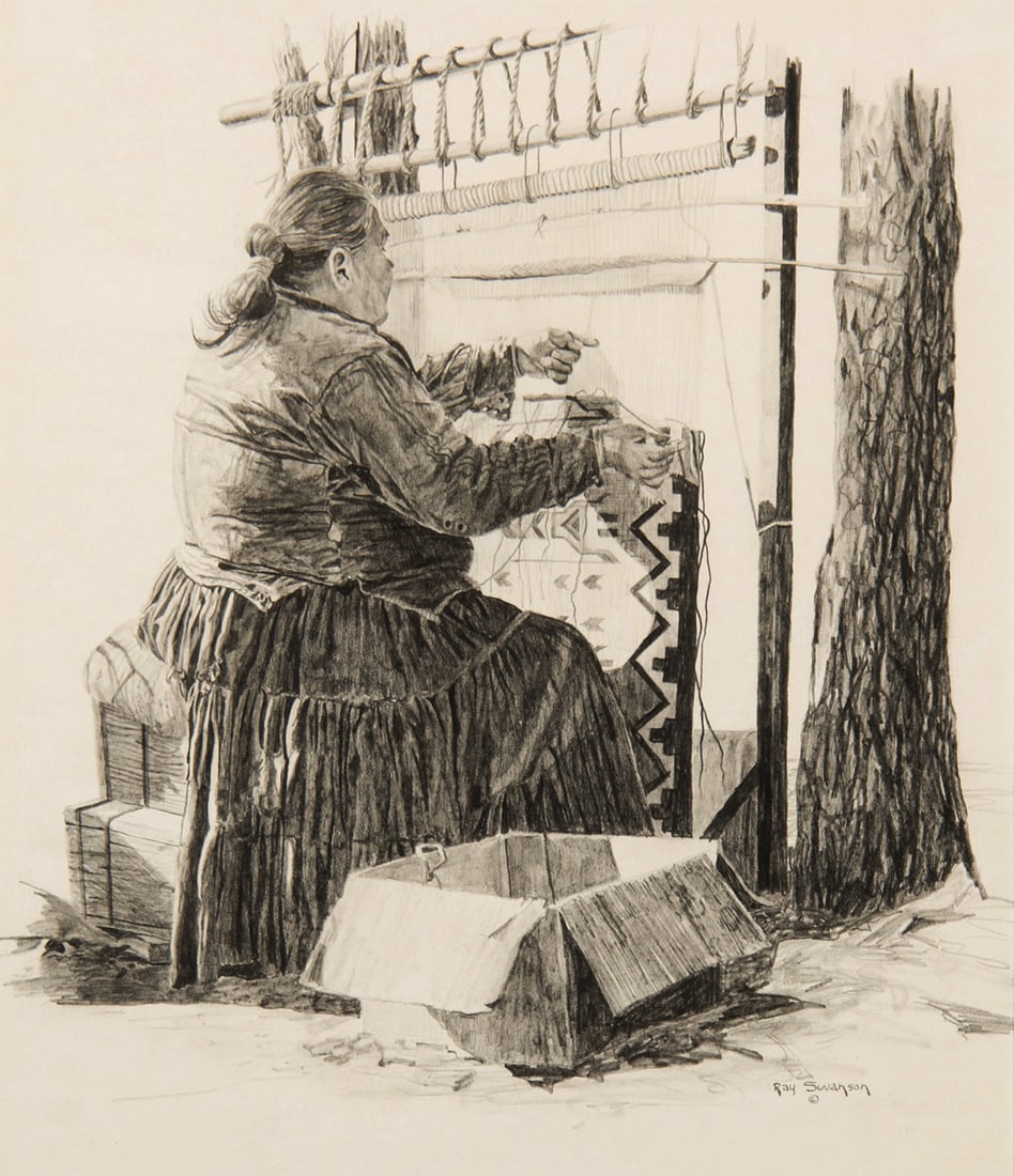 Ray Swanson, "Yei Weaver" (1 of 3)