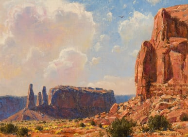 Robert Peters, "September Monument Valley"