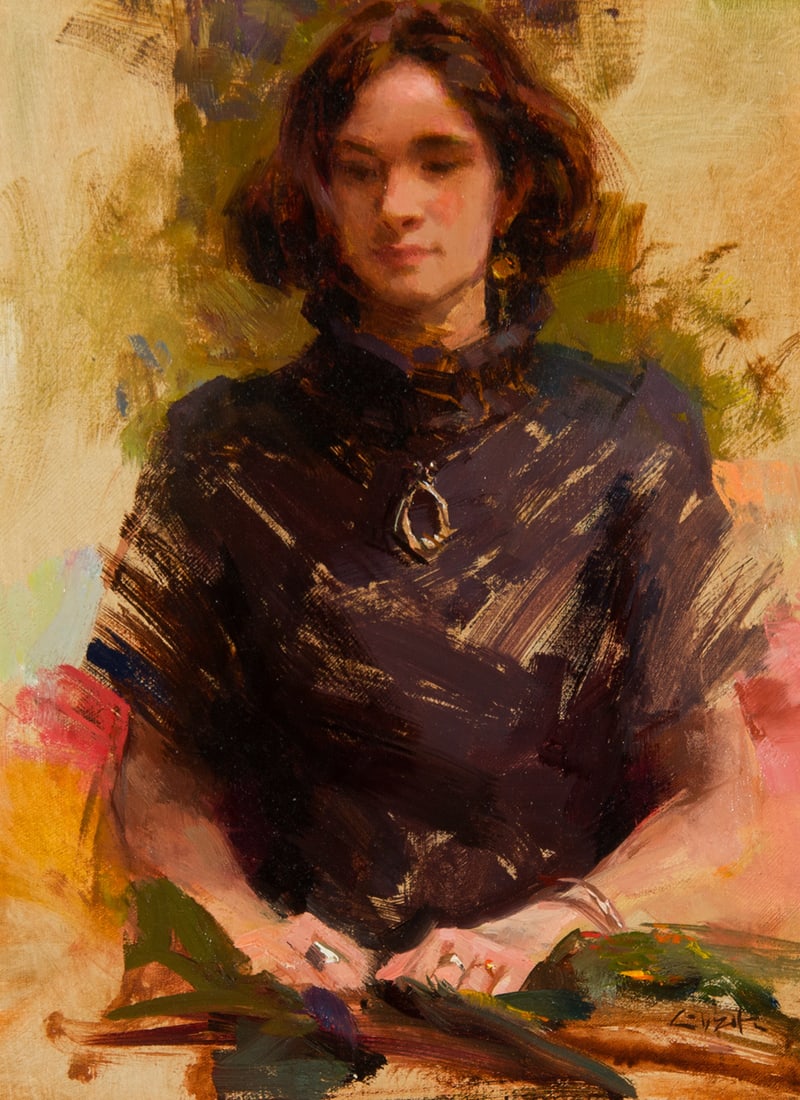 Nancy Guzik, "Silver & Gold" (1 of 3)