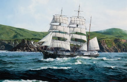 David Thimgan, "C.D. Bryant off Point Bonita"