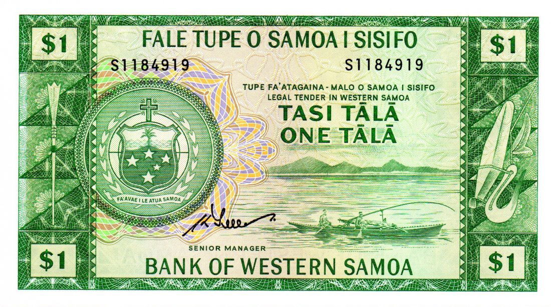 Western Samoa $1 Tala 2020 Commemorative (1 of 2)