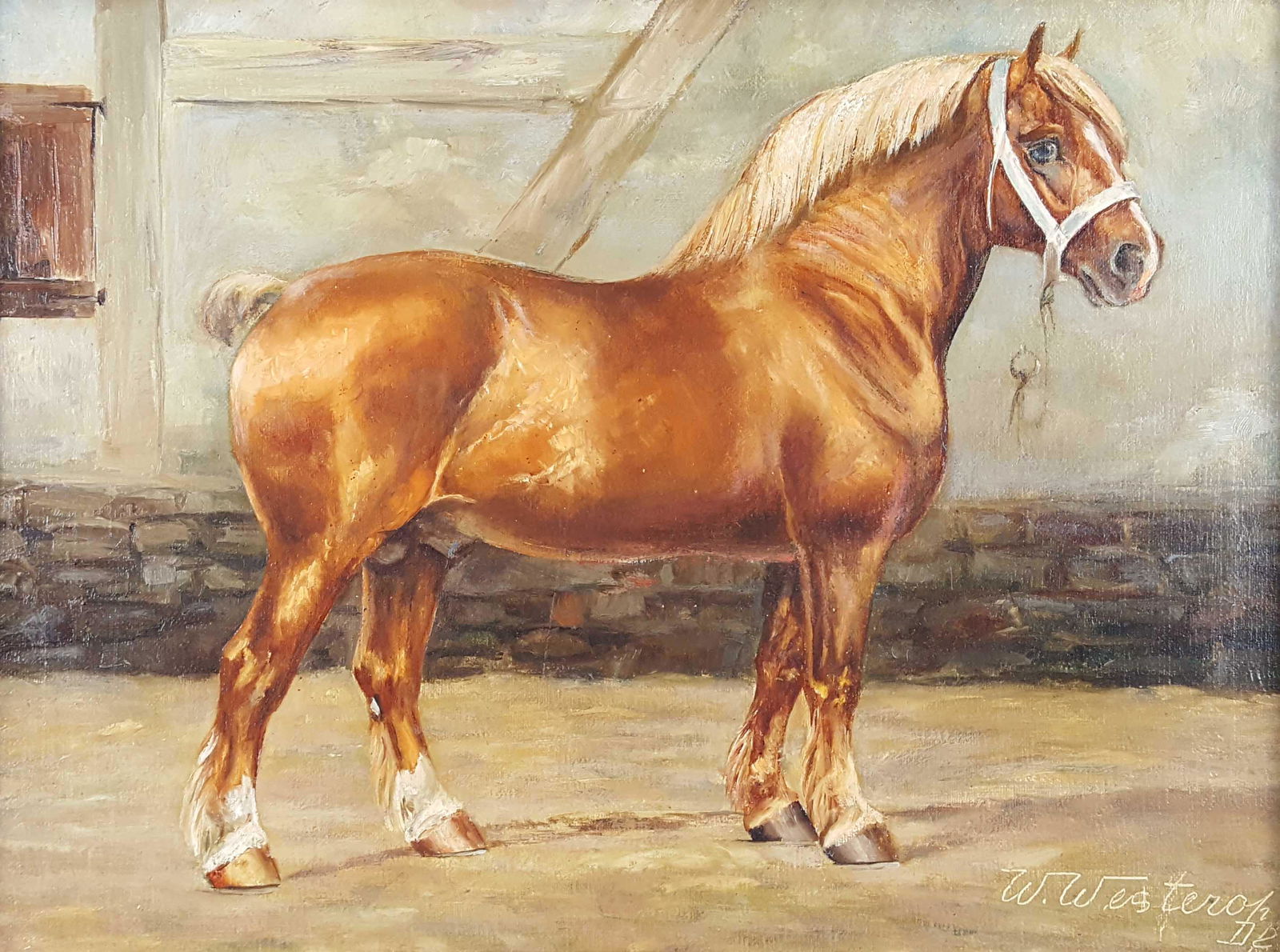 Wilhelm WESTEROP (1876-1954). Brabant / Belgian draft (1 of 6)