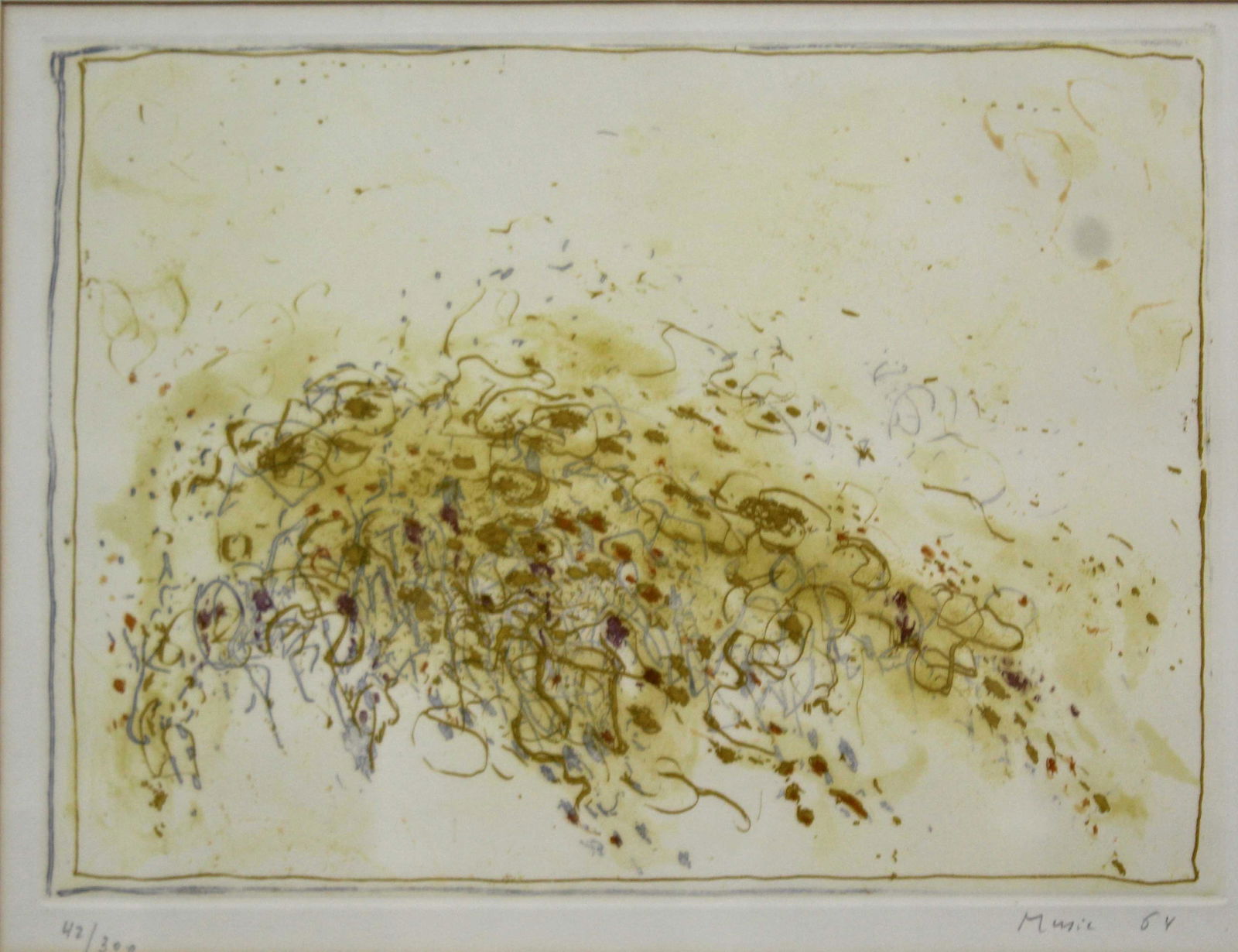 Zoran Antonio MUSIC (1909 - 2005). Untitled, 1964. (1 of 7)