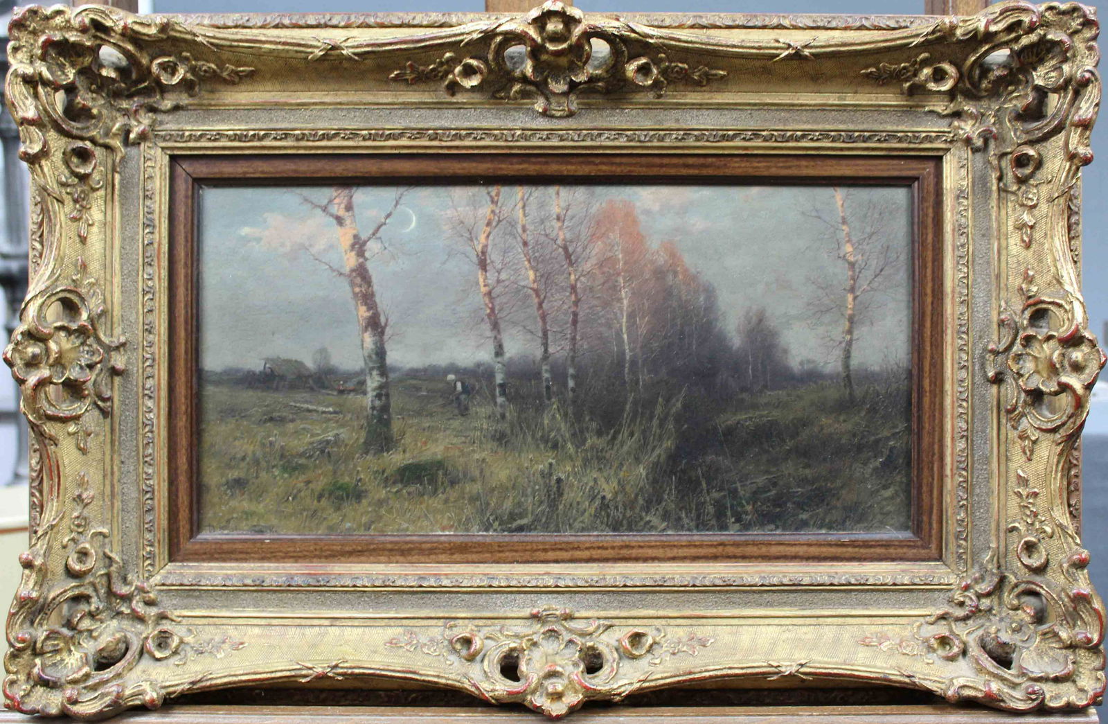 Roman KOCHANOWSKI (1856-1945). Woman collecting wood. (1 of 8)