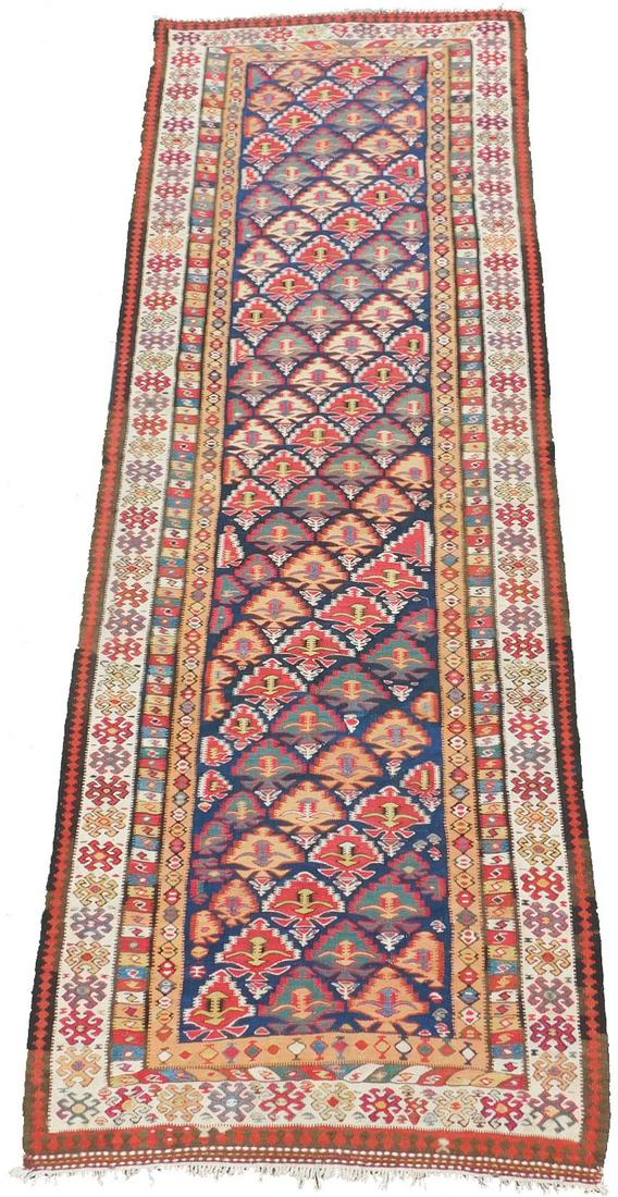 Bidjar kilim. Persian carpet. Iran. Antique, around 100 (1 of 7)