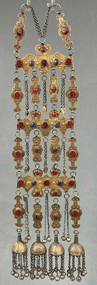 Turkmen jewelry hangings. Probably Central Asia (1 of 9)