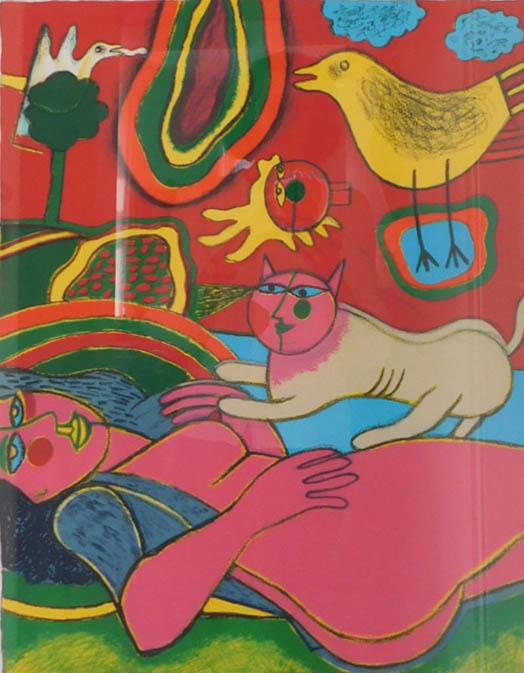 CORNEILLE (1922 - 2010). "Mémoire de l'été". (1 of 8)