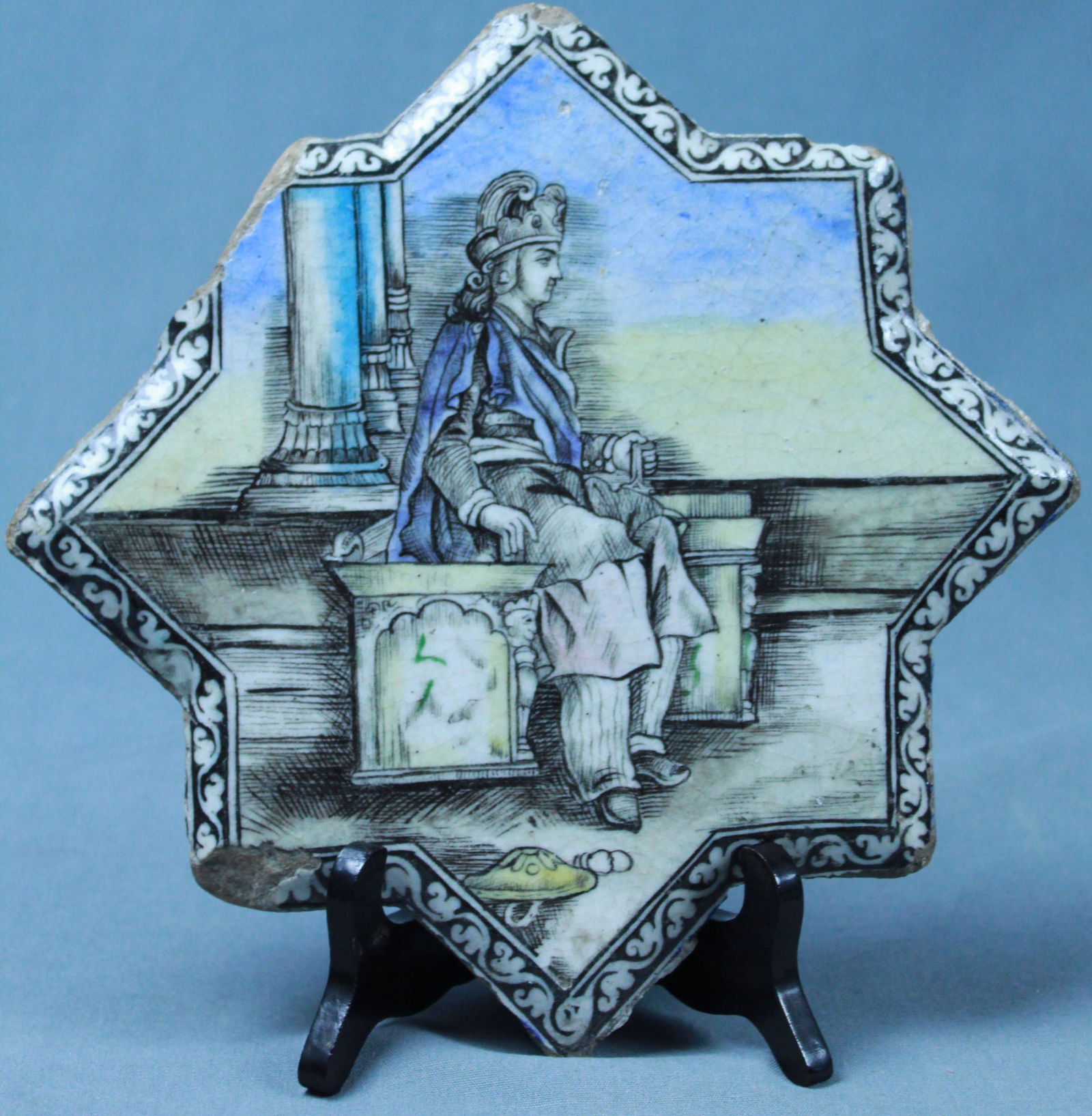 Star tile antique. (1 of 2)